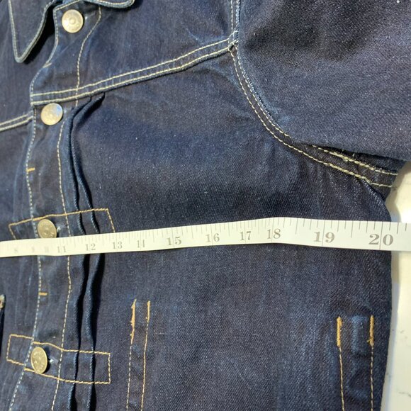 Fossil Selvedge Denim Jacket Medium - Picture 3 of 11